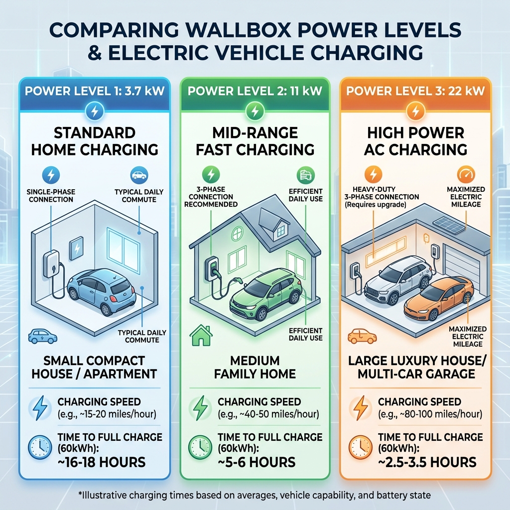 Comparatif bornes Wallbox à Trappes